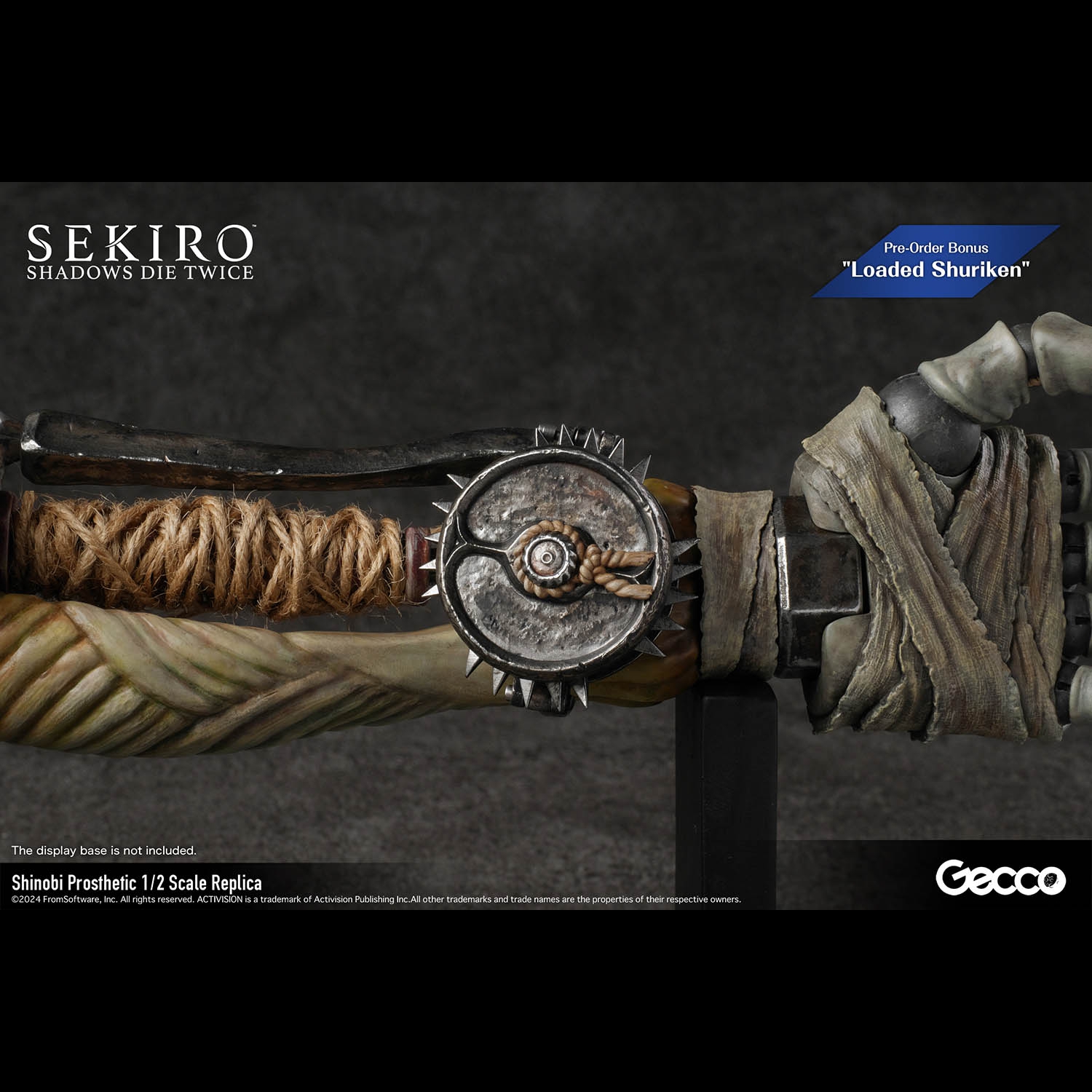 SEKIRO: SHADOWS DIE TWICE Shinobi Prosthetic 1/2 Scale Replica